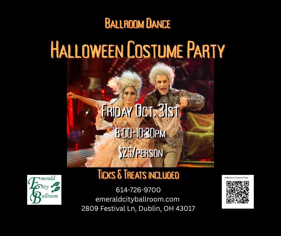 Halloween Costume Party ballroom dance costume halloween party